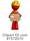 Red Design Mascot Clipart #1572510 by Leo Blanchette