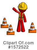 Red Design Mascot Clipart #1572522 by Leo Blanchette