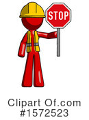 Red Design Mascot Clipart #1572523 by Leo Blanchette