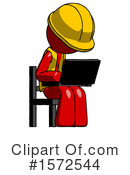 Red Design Mascot Clipart #1572544 by Leo Blanchette