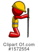 Red Design Mascot Clipart #1572554 by Leo Blanchette