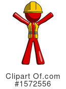 Red Design Mascot Clipart #1572556 by Leo Blanchette