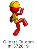 Red Design Mascot Clipart #1572619 by Leo Blanchette