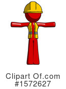 Red Design Mascot Clipart #1572627 by Leo Blanchette