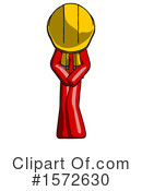 Red Design Mascot Clipart #1572630 by Leo Blanchette