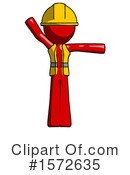 Red Design Mascot Clipart #1572635 by Leo Blanchette