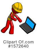 Red Design Mascot Clipart #1572640 by Leo Blanchette