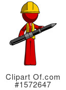 Red Design Mascot Clipart #1572647 by Leo Blanchette