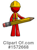 Red Design Mascot Clipart #1572668 by Leo Blanchette
