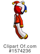 Red Design Mascot Clipart #1574236 by Leo Blanchette