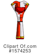 Red Design Mascot Clipart #1574253 by Leo Blanchette