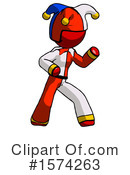 Red Design Mascot Clipart #1574263 by Leo Blanchette