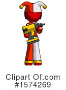 Red Design Mascot Clipart #1574269 by Leo Blanchette