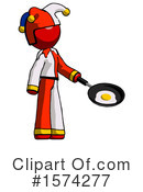 Red Design Mascot Clipart #1574277 by Leo Blanchette