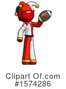 Red Design Mascot Clipart #1574286 by Leo Blanchette