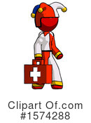Red Design Mascot Clipart #1574288 by Leo Blanchette