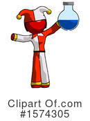 Red Design Mascot Clipart #1574305 by Leo Blanchette