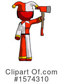 Red Design Mascot Clipart #1574310 by Leo Blanchette