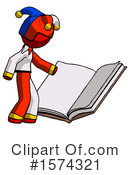 Red Design Mascot Clipart #1574321 by Leo Blanchette