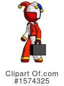 Red Design Mascot Clipart #1574325 by Leo Blanchette