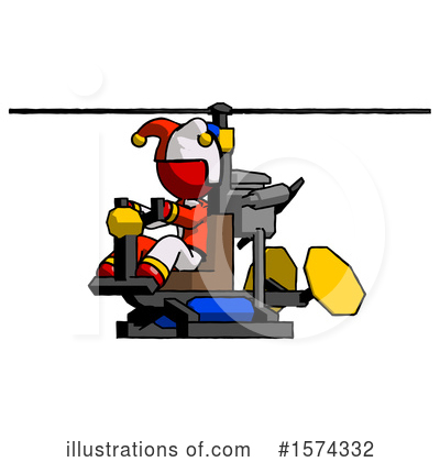 Royalty-Free (RF) Red Design Mascot Clipart Illustration by Leo Blanchette - Stock Sample #1574332