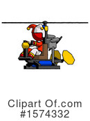Red Design Mascot Clipart #1574332 by Leo Blanchette
