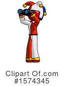 Red Design Mascot Clipart #1574345 by Leo Blanchette