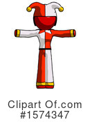 Red Design Mascot Clipart #1574347 by Leo Blanchette