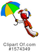Red Design Mascot Clipart #1574349 by Leo Blanchette