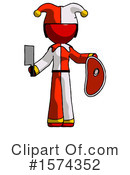 Red Design Mascot Clipart #1574352 by Leo Blanchette