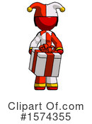 Red Design Mascot Clipart #1574355 by Leo Blanchette
