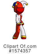 Red Design Mascot Clipart #1574357 by Leo Blanchette