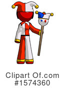 Red Design Mascot Clipart #1574360 by Leo Blanchette