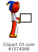 Red Design Mascot Clipart #1574368 by Leo Blanchette