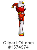 Red Design Mascot Clipart #1574374 by Leo Blanchette