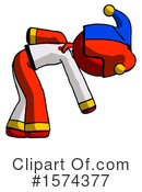 Red Design Mascot Clipart #1574377 by Leo Blanchette