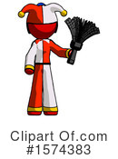 Red Design Mascot Clipart #1574383 by Leo Blanchette