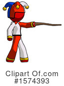 Red Design Mascot Clipart #1574393 by Leo Blanchette