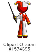 Red Design Mascot Clipart #1574395 by Leo Blanchette