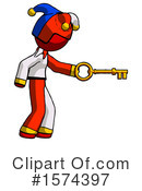 Red Design Mascot Clipart #1574397 by Leo Blanchette