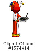 Red Design Mascot Clipart #1574414 by Leo Blanchette