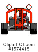 Red Design Mascot Clipart #1574415 by Leo Blanchette