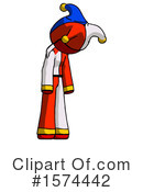 Red Design Mascot Clipart #1574442 by Leo Blanchette