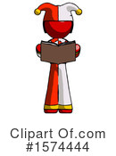 Red Design Mascot Clipart #1574444 by Leo Blanchette