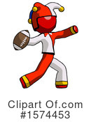 Red Design Mascot Clipart #1574453 by Leo Blanchette