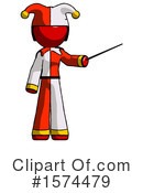 Red Design Mascot Clipart #1574479 by Leo Blanchette