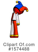 Red Design Mascot Clipart #1574488 by Leo Blanchette