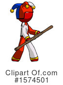 Red Design Mascot Clipart #1574501 by Leo Blanchette