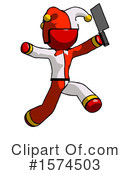 Red Design Mascot Clipart #1574503 by Leo Blanchette