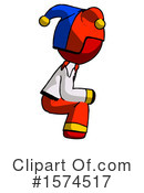 Red Design Mascot Clipart #1574517 by Leo Blanchette